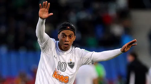 Ronaldinho și-a găsit echipă. Brazilianul va evolua în următoarele două sezoane în Mexic, la Gallos Blancos de Queretano