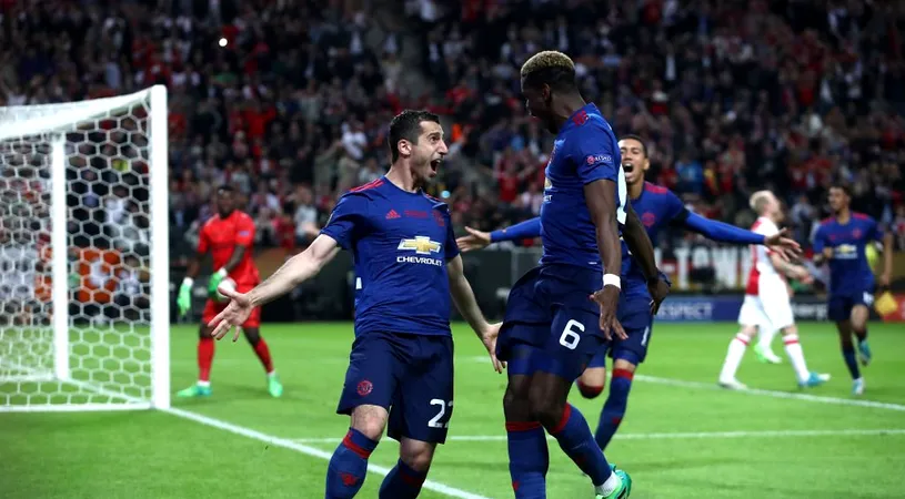 Triumful experienței! Manchester United câștigă Europa League după 2-0 cu puștii lui Ajax, la capătul unui meci jucat perfect tactic de Mourinho. 