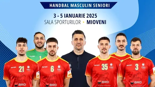 Începe vineri! Cine transmite la TV Trofeul Carpați la handbal masculin. Programul meciurilor de la Mioveni. VIDEO