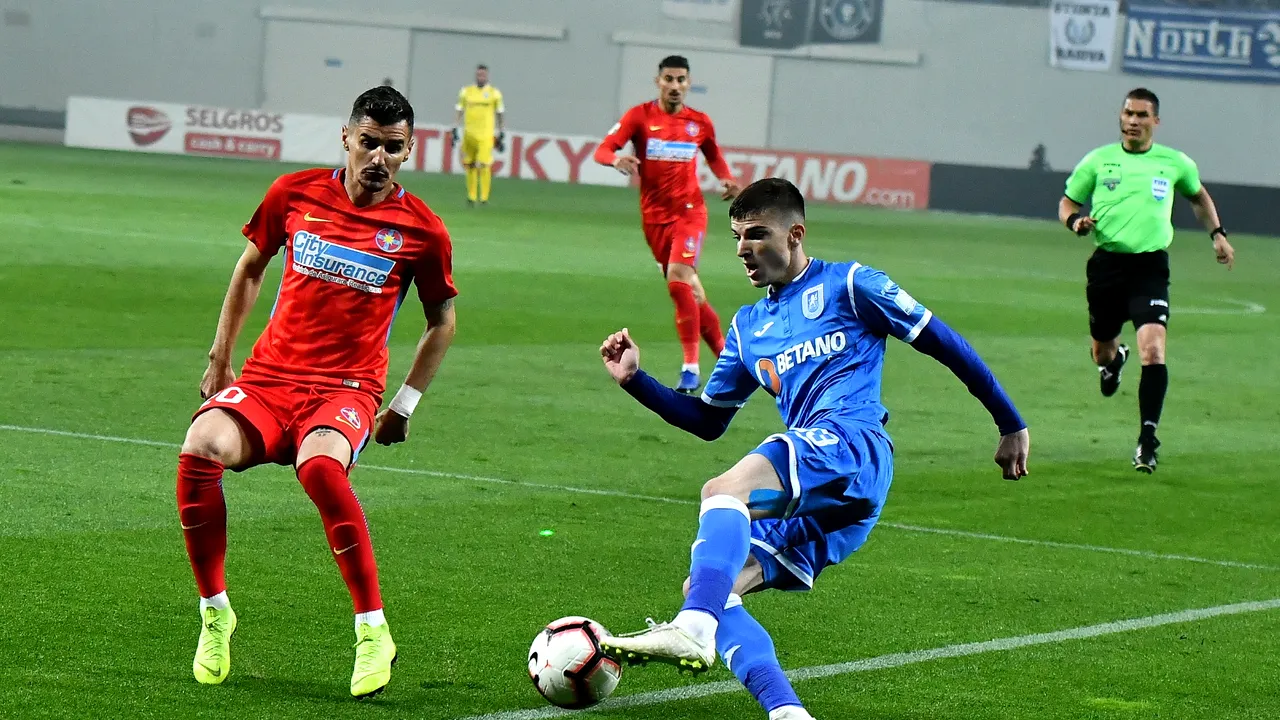 Vicecampioana trăiește! Craiova - FCSB 0-2! Mihai Teja scapă de o piatră de pe inimă, după un meci spectaculos