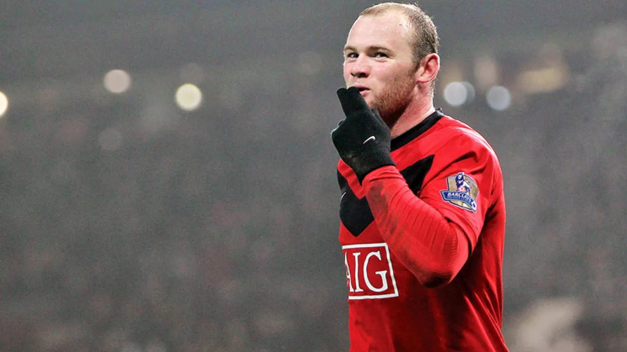 Rooney,** peste Ronaldo și Messi!