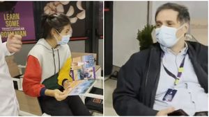 „Dumnezeule, de unde le aveți?" Emma Răducanu a aflat de existența unor fotografii rare din copilăria ei în România! Reacție superbă către tatăl ei: „Tu vezi asta?” FOTO & VIDEO