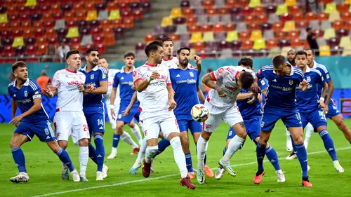 Dinamo - FC U Craiova 1-1! Remiză în prima etapă a grupei C din Cupa României Betano