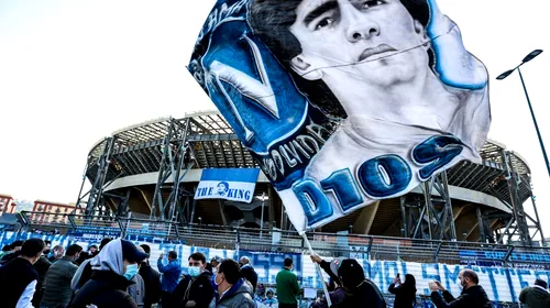 A murit „regele” Diego Maradona! Imagini impresionante de lângă „San Paolo”. Napoli joacă azi în grupele Europa League | FOTO&VIDEO