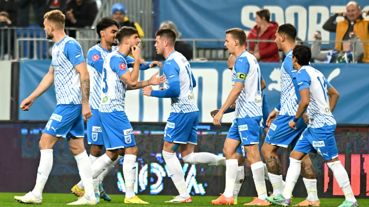 Universitatea Craiova - FC Voluntari 2-1, în etapa 27 din Superliga. Victorie cu mari emoții pentru olteni!