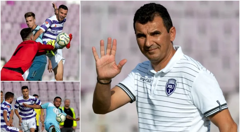 Cosmin Petruescu are viață grea la ASU Poli după debutul slab de sezon:** 