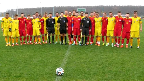 Mihai Teja a testat 34 de jucători pentru lotul de U21 într-un meci amical