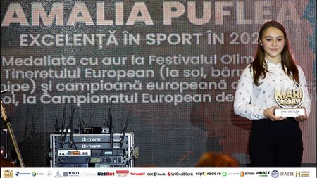 Discursul Amaliei Puflea care a emoționat întreaga sală la Gala Mari Sportivi! "Cea mai frumoasă poveste a sportului românesc va învinge. Hai România" | VIDEO