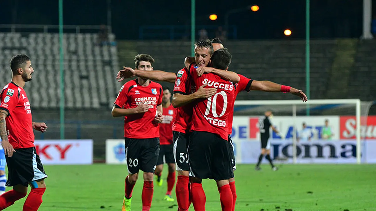 Liga I, etapa a 6-a | Ceahlăul - Chiajna 2-0, Achim a marcat ambele goluri. Gaz Metan - Pandurii 0-2. Gorjenii au bifat prima victorie în noul sezon