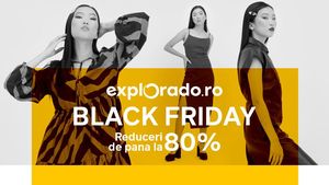 COMUNICAT | Black Friday aduce reduceri de până la 80 la sută pe Explorado.ro