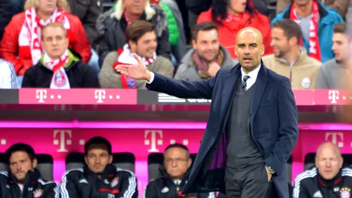 Guardiola a stabilit primul record pe banca lui Bayern: a dus echipa la 37 de meciuri fără înfrângere și a doborât recordul lui Hamburg