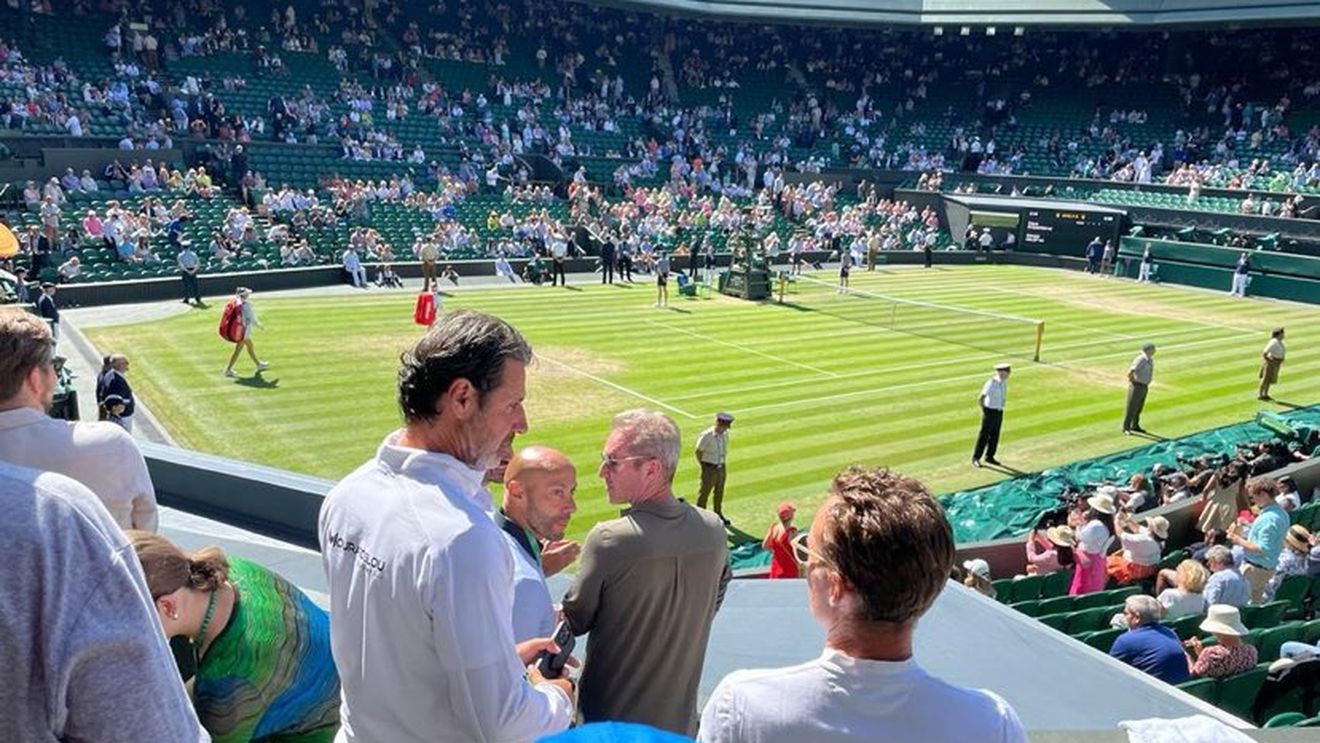 Loja Simonei Halep, neîncăpătoare la semifinala de la Wimbledon cu Elena Rybakina! | FOTO