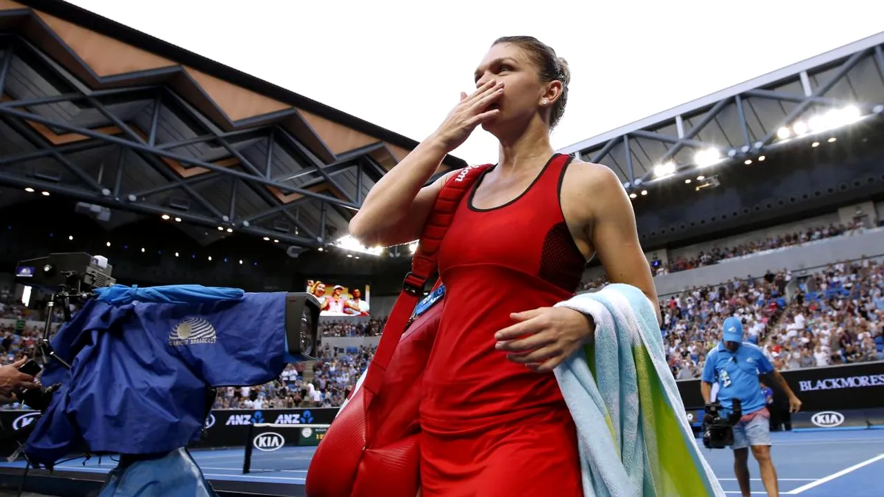 Halep nu e menajată la Australian Open! Numărul 1 mondial joacă la o oră inaccesibilă pe o căldură sufocantă