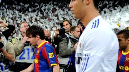 VIDEO SUPER TARE Ronaldo vs Messi!** Cele două STARURI de la Real și Barcelona au fost puse într-o situație IDENTICĂ‚. Puștiul care a reușit să arate cât de 