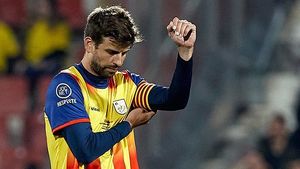 Gerard Pique a "confiscat" primul meci al Cataloniei după doi ani. VIDEO | Gestul cu care a ajuns pe prima pagină a ziarelor din Spania: "Nu e de tolerat!"