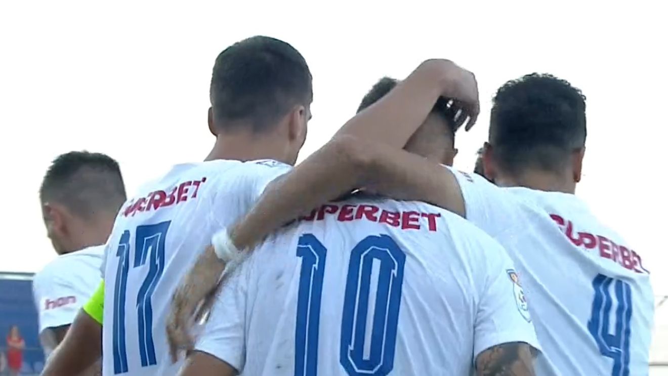 Farul Constanța -  Sepsi Sfântu Gheorghe 1-0 | Dobrogenii câștigă prin golul lui Betancor. Antrenorii Gică Hagi și Leo Grozavu, eliminați în minutele de prelungiri!