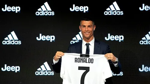 Fanii nu se mai satură de Ronaldo! Ce record a bătut Juventus din vânzările de tricouri 