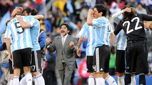 Maradona, în extaz: "Am 23 de fiare! Am fost o echipă implacabilă"