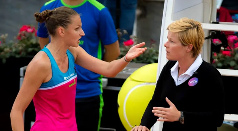 Interzisă la Roland Garros din cauza ieșirii necontrolate? Karolina Pliskova riscă enorm după spectacolul dezagreabil de la Roma