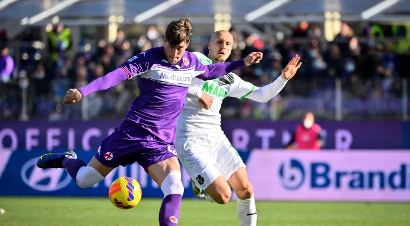 Nota primită de Vlad Chiricheș după egalul dintre Fiorentina și Sassuolo: „Cel mai puțin strălucitor! A fost confuz!”