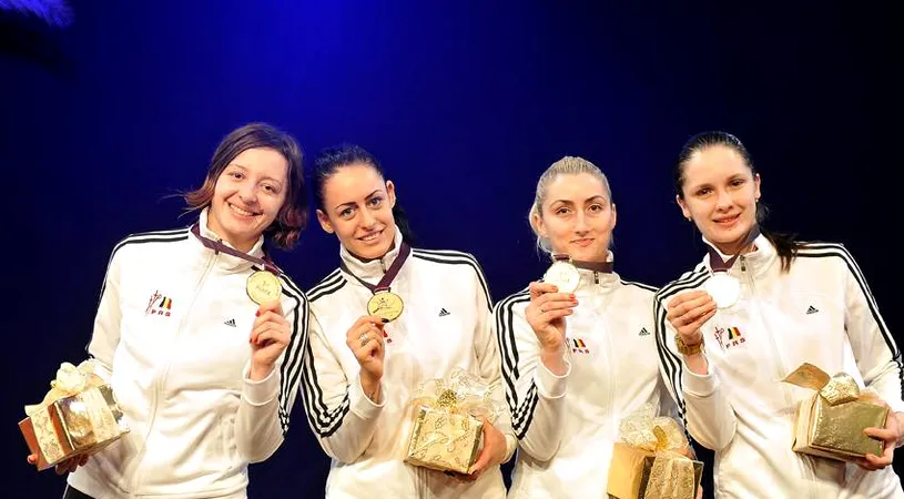 GALERIE FOTO: România a câștigat aurul la Cupa Mondială la spadă fete de la Doha! Am învins China în finală cu 19-18!