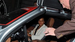 FOTO Boris Becker a impresionat asistența la volanul unei mașini roșii sport