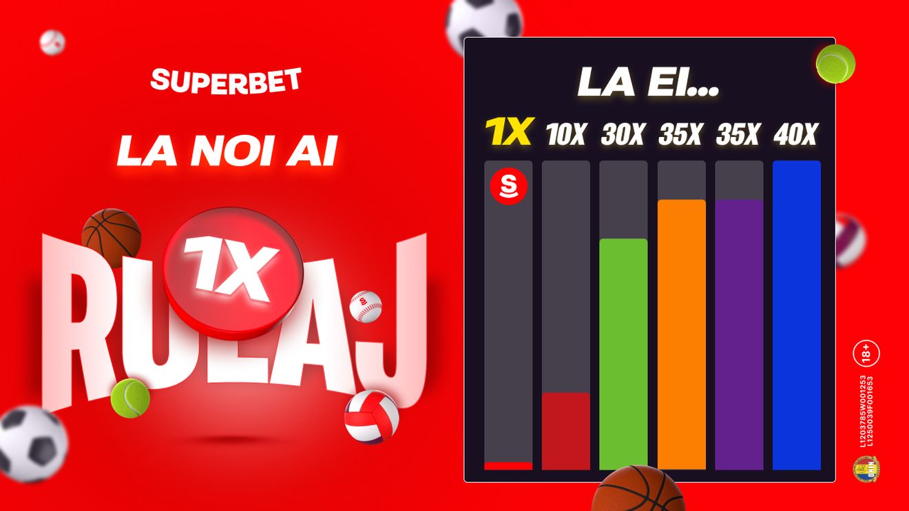 Advertorial. Superbet rescrie regulile jocului: bonus de bun venit cum nu a mai existat!