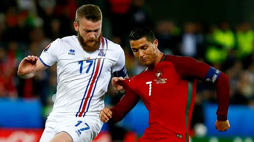Islandezii „râd” de Ronaldo după 1-1 cu Portugalia: „Nu știe să piardă! Lionel Messi este mereu cu un pas înaintea lui!”