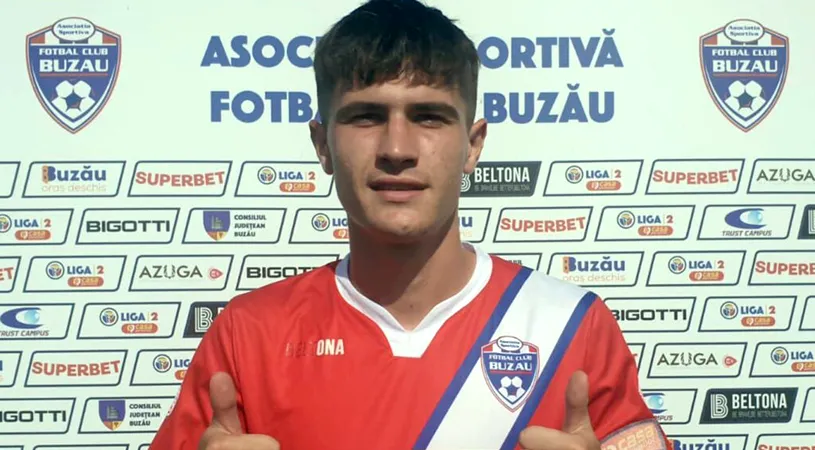 A 15-a achiziție din această vară a Gloriei Buzău vine de la FCSB. În 2022, Gigi Becali îl ridica în slăvi: ”O să vedeți ce fotbalist va fi”