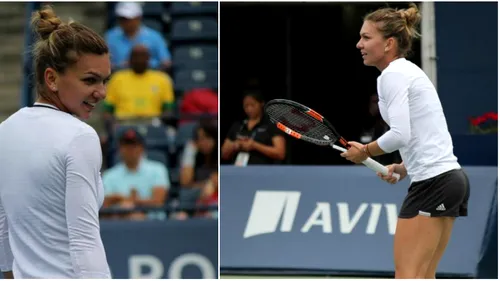 FOTO | Halep și-a regăsit plăcerea de a juca tenis! Cu zâmbetul pe buze, Simona s-a antrenat alături de Ana Ivanovic la Toronto