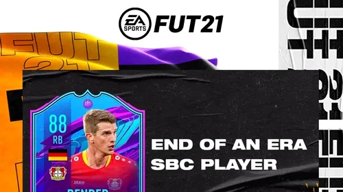 End Of An Era Lars Bender | Cu ocazia retragerii din fotbal, fundașul a primit un super card în FIFA 21