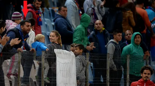 FOTO | Gest mizerabil al unui suporter al Stelei la meciul cu Astra: ce a pățit un jucător de națională la finalul partidei