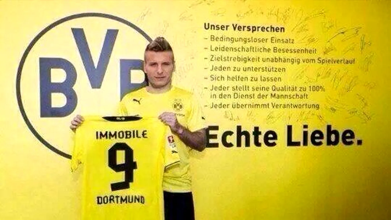 FOTO | Ciro Immobile a semnat cu Dortmund