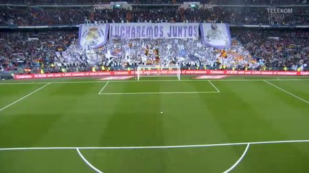 Atmosferă senzațională la "El Clasico"! Câți fani au fost în tribune la marele derby Real Madrid - Barcelona și ce s-a întâmplat înainte de startul meciului | VIDEO