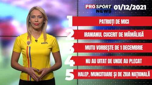 ProSport News | Viitorii fotbaliști de milioane de euro din Liga 1, patrioți de mici! Cele mai noi știri din sport | VIDEO