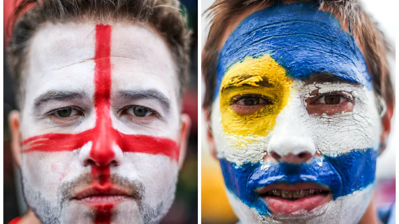 FOTO și VIDEO | Bucuria uruguayenilor după victoria cu Anglia. Englezii au mai trăit o dezamăgire la Mondial