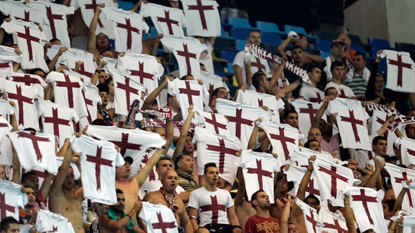 Managerul Stelei dă vina pe rapidiști pentru incidentele de la derby:** "Mi-au înjurat familia! Soluția? Fanii oaspeților, interziși pe stadioane"