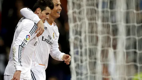 Bale a recunoscut după meciul cu Celta cine este șeful la Real: „Treaba mea este să-l ajut pe Ronaldo să marcheze”