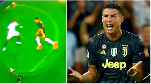 Imaginile care schimbă totul. Adevăratul motiv pentru care Ronaldo a fost eliminat de Brych: gestul făcut de CR7 la începutul fazei controversate