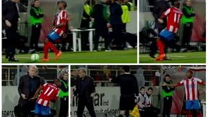 Moment scandalos în Liga 1. VIDEO - Gestul șmecheresc al lui Dinu Gheorghe care a aprins spiritele la Giurgiu. Ce s-a întâmplat de fapt