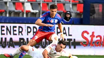Dragoș Nedelcu a rezistat doar 30 de minute în Steaua – Sepsi OSK. Ce a pățit mijlocașul