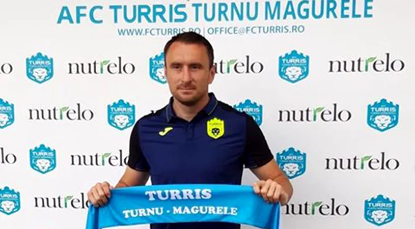 Florin Matache, prima mutare a echipei Turris Turnu Măgurele, după promovarea în Liga 2.** 