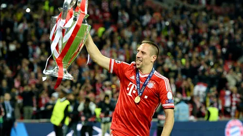 „Franck Ribery a semnat până în 2018”. Anunțul oficial făcut astăzi de Bayern Munchen