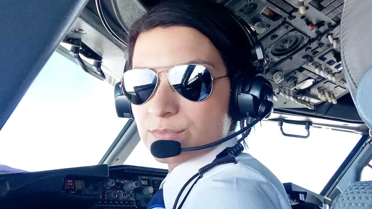 Fostă jurnalistă sportivă, acum singura româncă pilot în cadrul uneia dintre cele mai mari companii aviatice!
