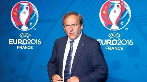 Candidatura lui Platini nu a fost „admisă” de Comisia FIFA