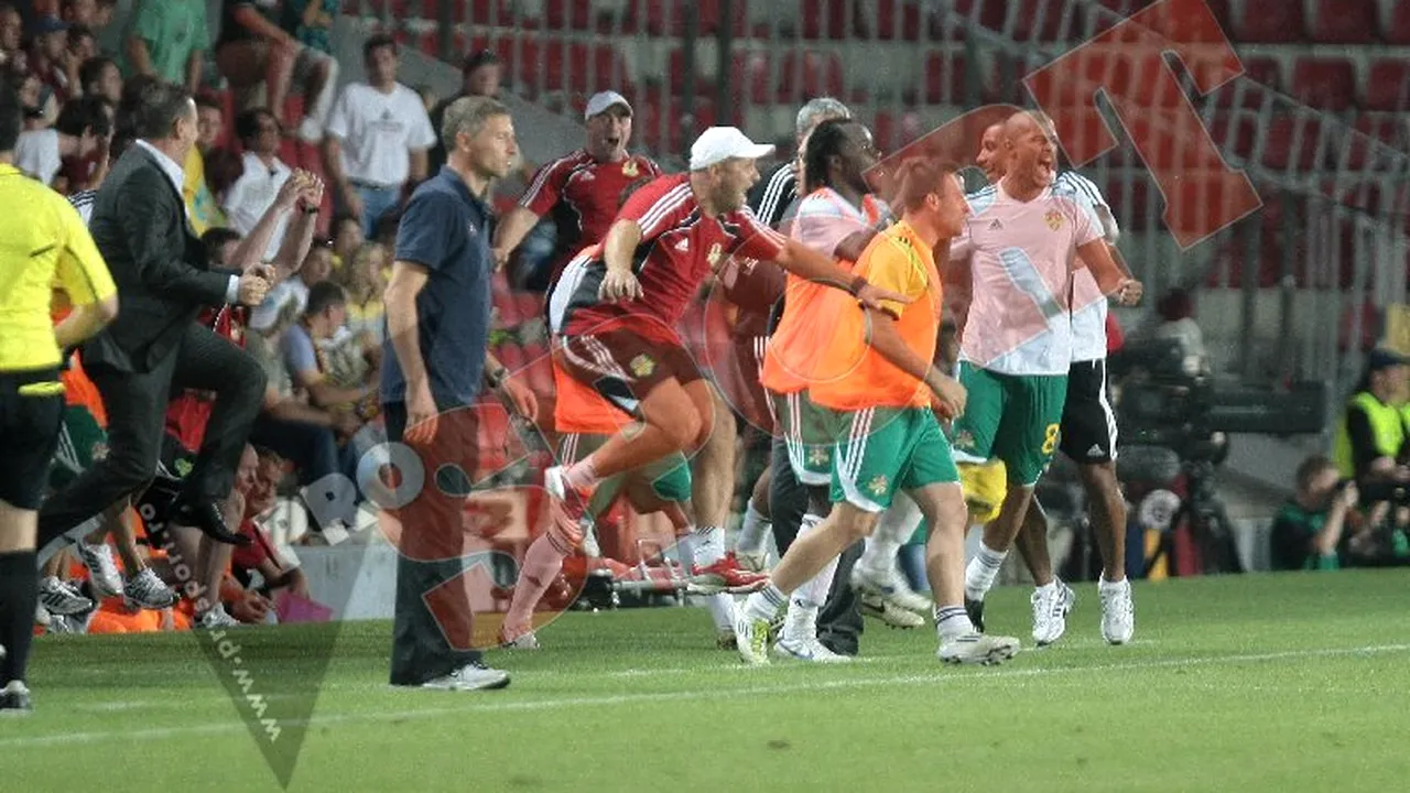 FOTO Bucurați-vă de fotbal!** TOP 10 imagini după ce Steaua, Rapid și Vaslui s-au calificat în grupele Europa League