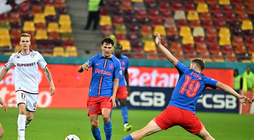 Notele derby-ului FCSB - Rapid București 0-0. Cine a fost omul meciului