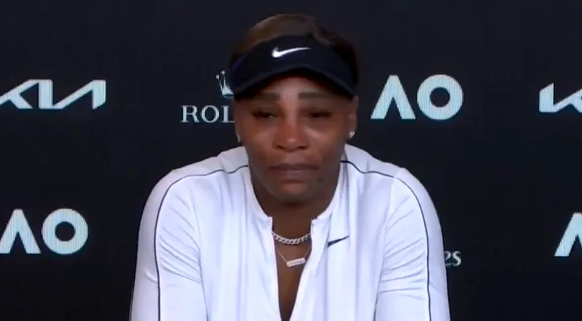 Serena Williams se retrage? Gestul suprinzător! A părăsit în lacrimi conferința de presă | VIDEO