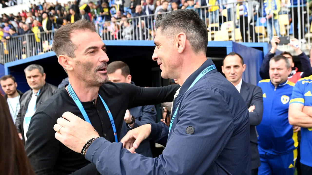 Al treilea rezultat de 0-0? Duel inedit în Superliga, pe banca tehnică, între nașul și finul lui Nae Constantin. SPECIAL