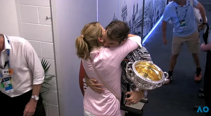 Roger Federer, declaraţie superbă pentru soţia Mirka: „E cea mai bună din lume!